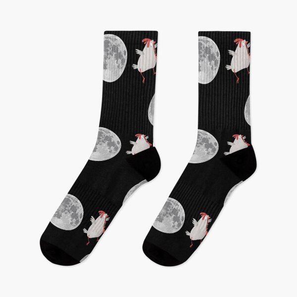 Item preview, Chicken Howling at the Moon designed and sold by SelenaJ.