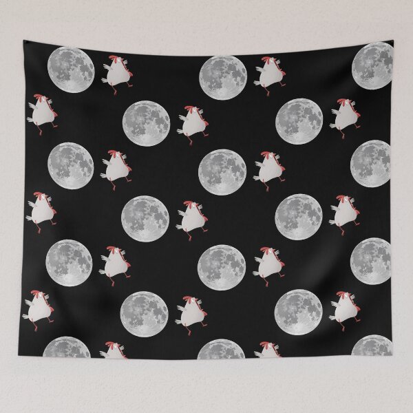 Item preview, Chicken Howling at the Moon designed and sold by SelenaJ.
