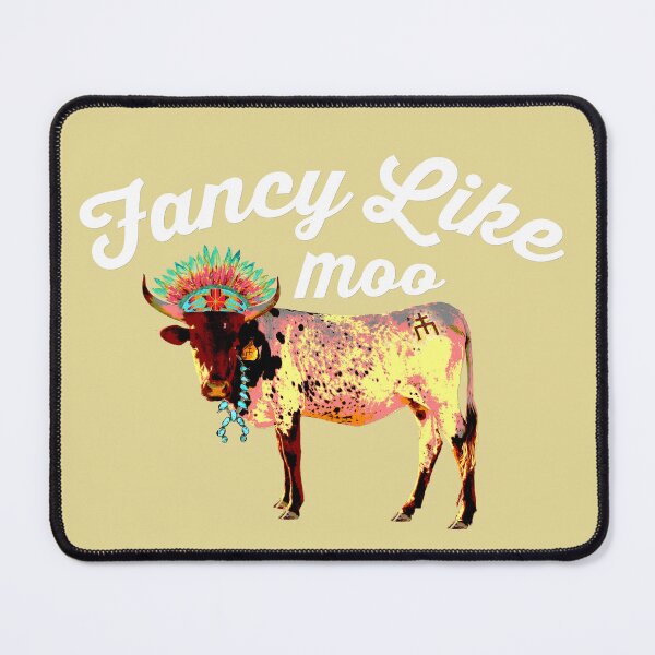 Item preview, Fancy Like Moo designed and sold by ArtbyAdriane.