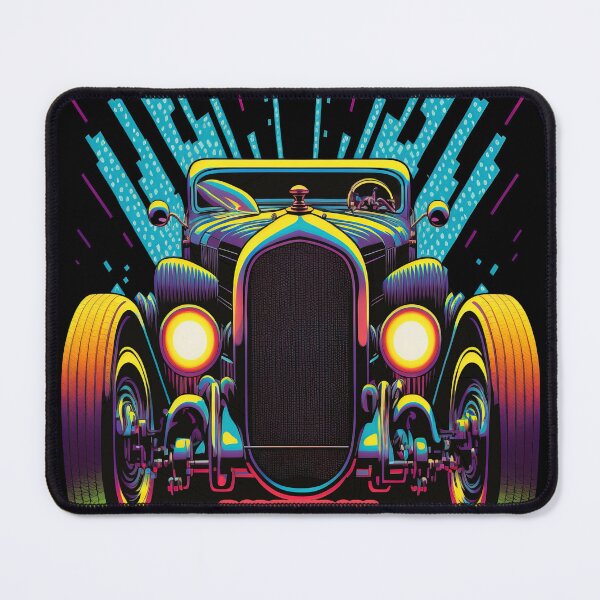 Artikelvorschau, Bunte Hot Rod Illustration #3, ein perfektes Geschenk für alle Fans der amerikanischen Industrie entworfen und verkauft von RodZnRoll.
