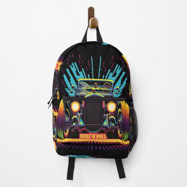 Item preview, Colorful Hot Rod Illustration #3, a perfect gift for all American Industry fans designed and sold by RodZnRoll.