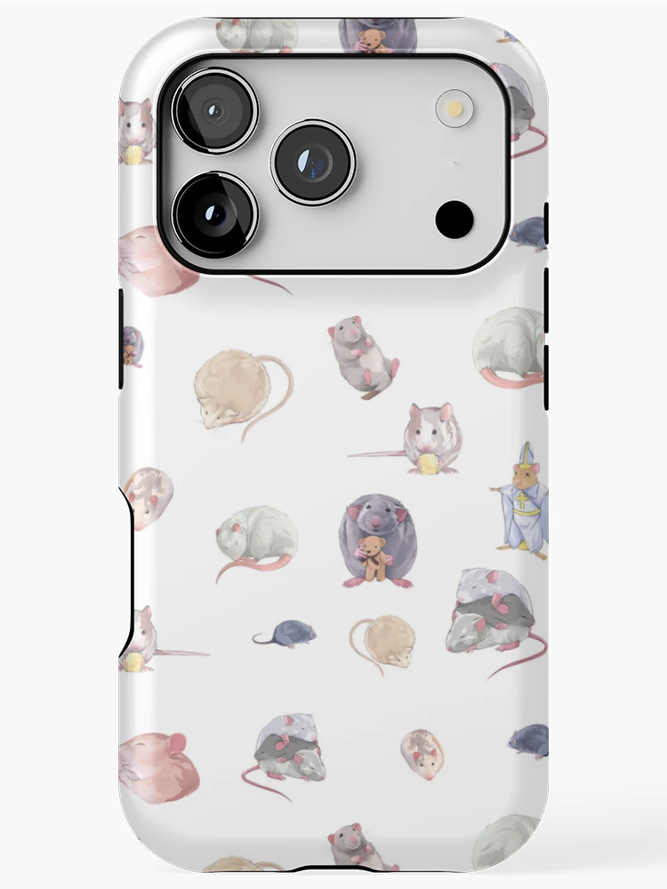 Thumbnail 1 of 4, iPhone Case, Rat Design designed and sold by CodeRatto.