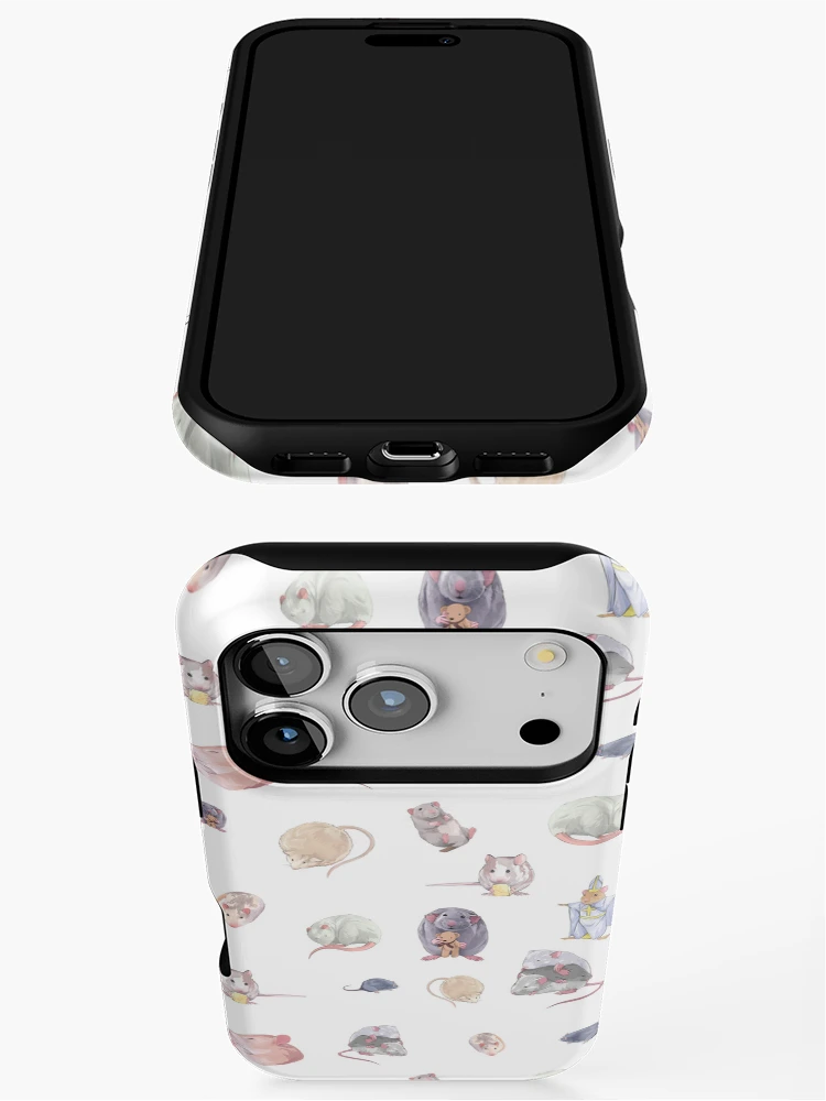Thumbnail 3 of 4, iPhone Case, Rat Design designed and sold by CodeRatto.