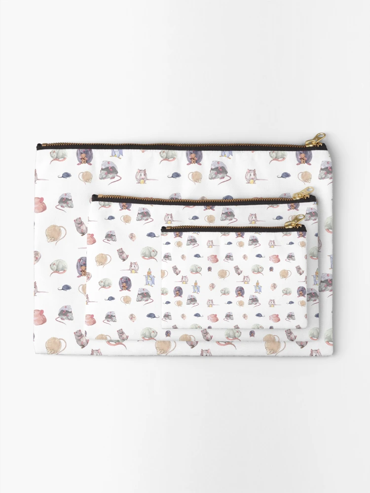 Thumbnail 2 of 4, Zipper Pouch, Rat Design designed and sold by CodeRatto.