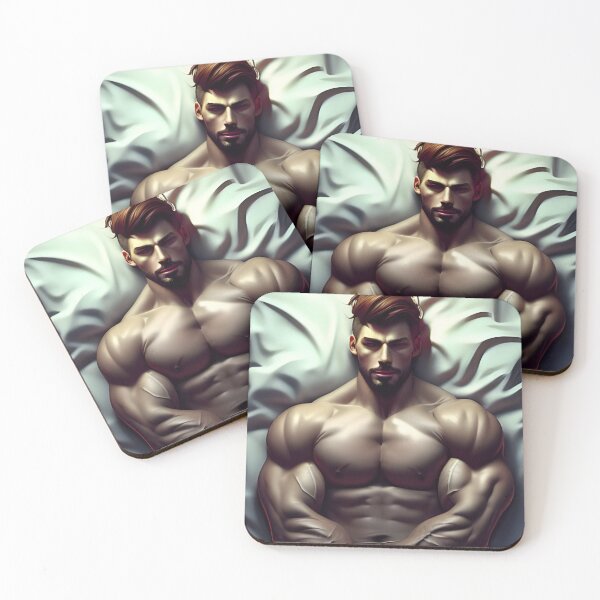 Item preview, Dark Sleeping Hunk With Red Hair designed and sold by withdiamonds.