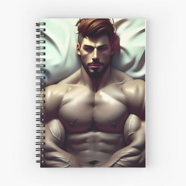 Item preview, Dark Sleeping Hunk With Red Hair designed and sold by withdiamonds.
