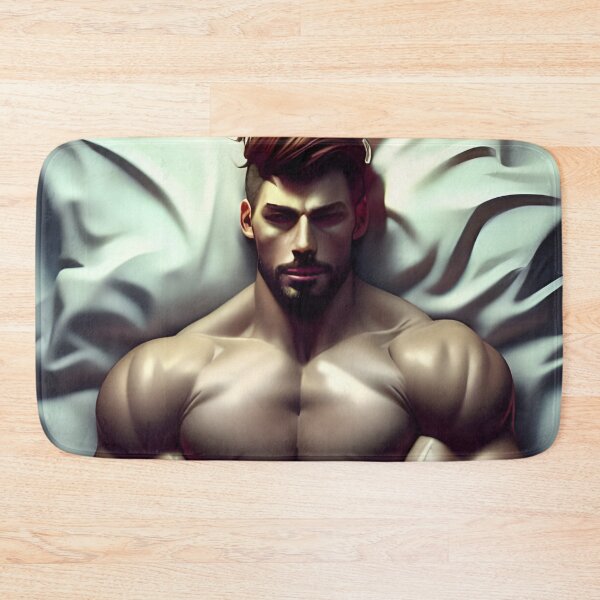 Item preview, Dark Sleeping Hunk With Red Hair designed and sold by withdiamonds.