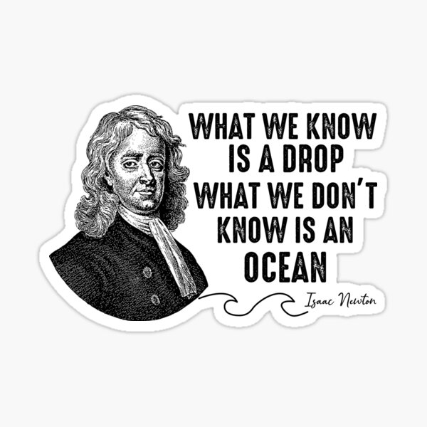 what-we-know-is-a-drop-sticker-for-sale-by-wylisharts-redbubble