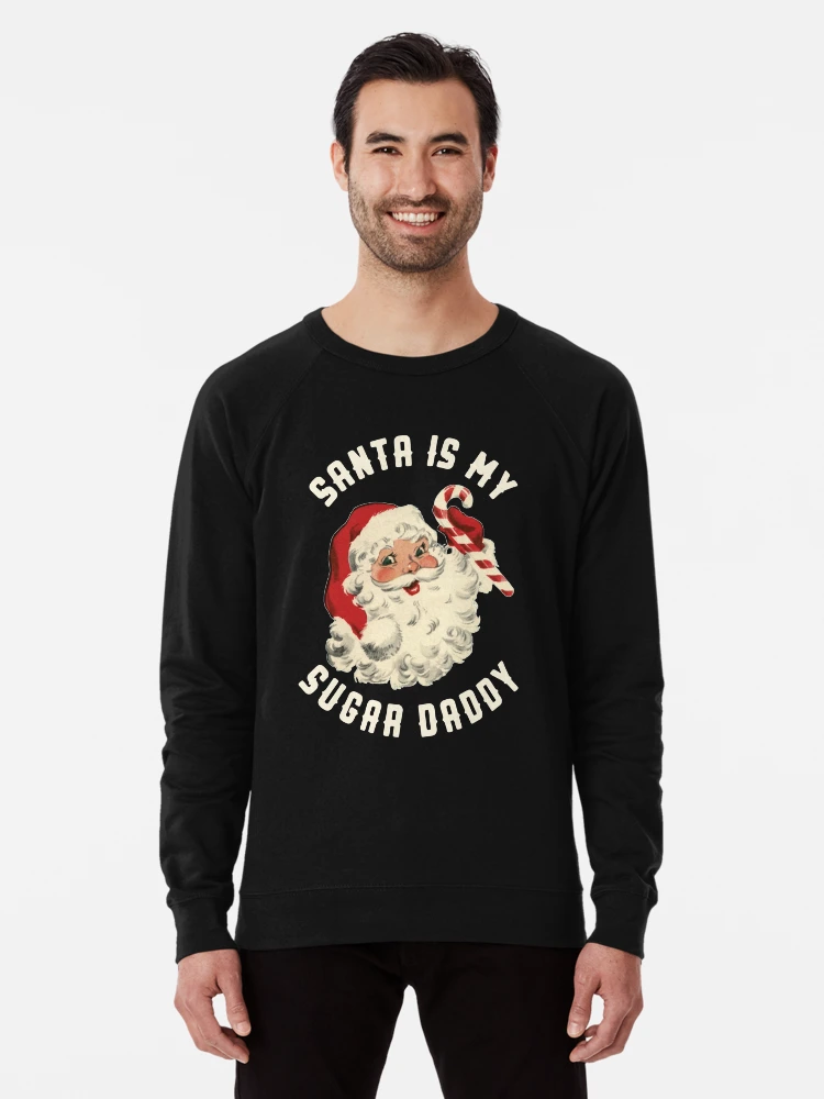 Santa is outlet daddy sweater
