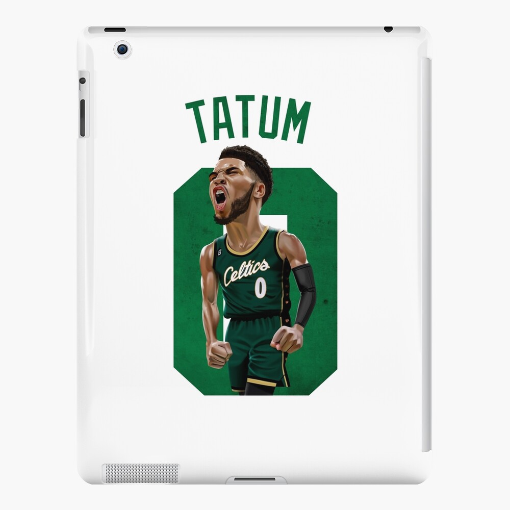 Jayson Tatum Boston Celtics Jersey Art Board Print by SAYIDOWjpg