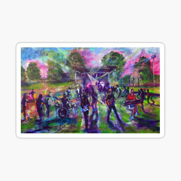 Item preview, Sydney Blues and Roots Festival - Cyril B Bunter Band -Ali Penny and the Hippos  designed and sold by robert (bob) gammage.