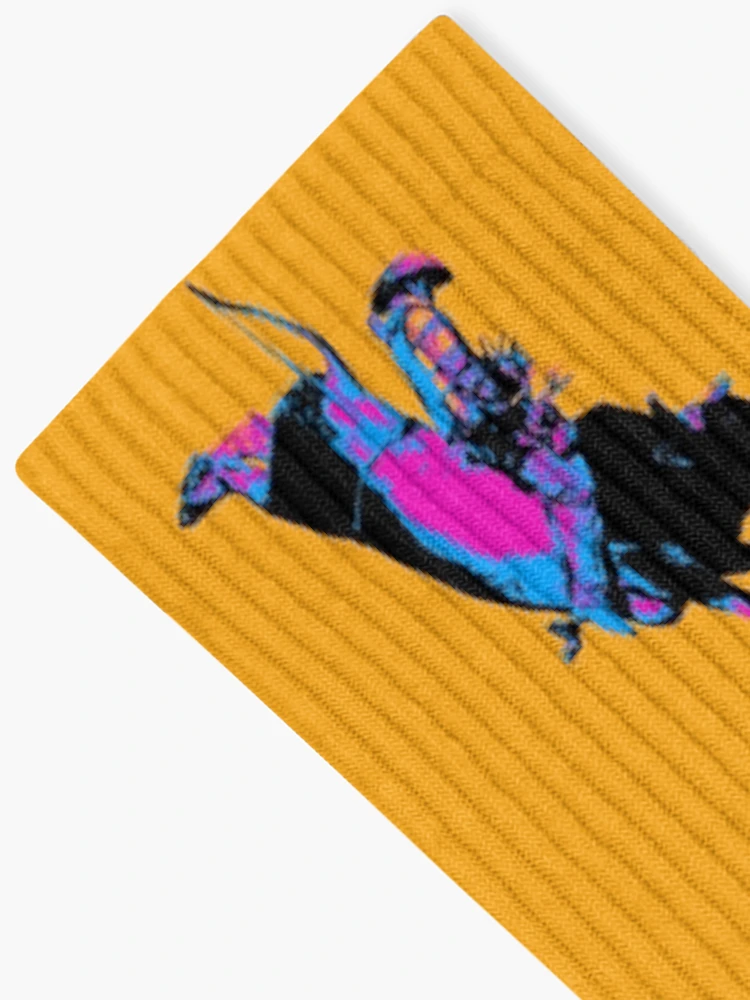 Thumbnail 2 von 5, Socken, Bull Riding Cowboy - Rodeo-Event designt und verkauft von NaturePrints.