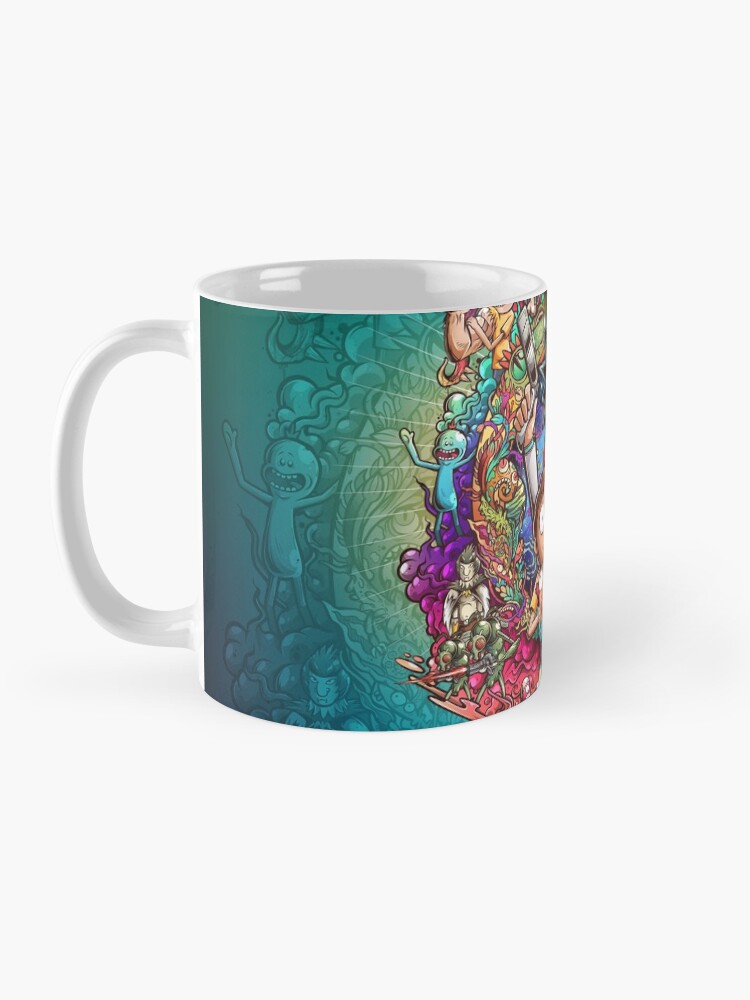 Alternate view of Buckle Up Morty! Mug