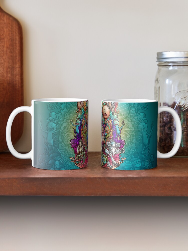 Alternate view of Buckle Up Morty! Mug