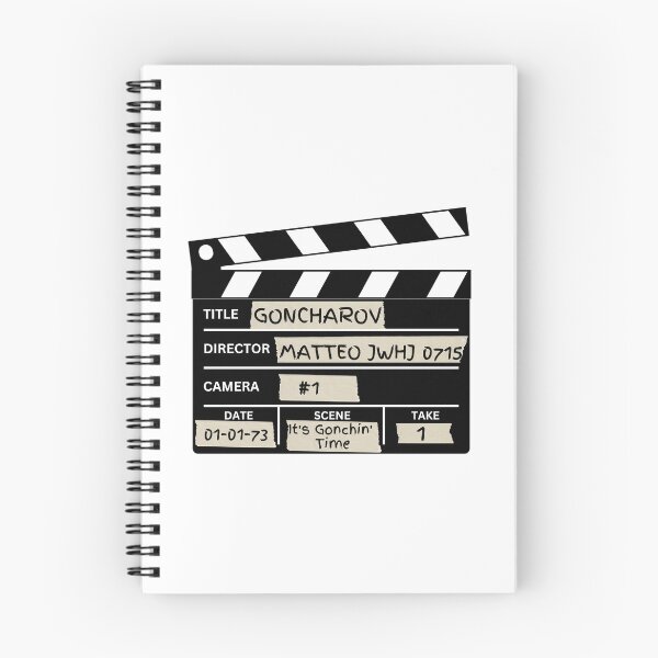 Item preview, Goncharov Clapboard Scene It's Gonchin' Time designed and sold by Mhayra.