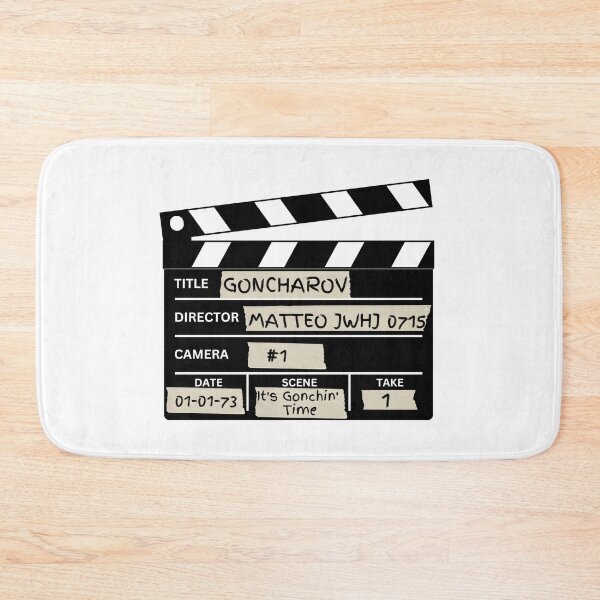 Item preview, Goncharov Clapboard Scene It's Gonchin' Time designed and sold by Mhayra.