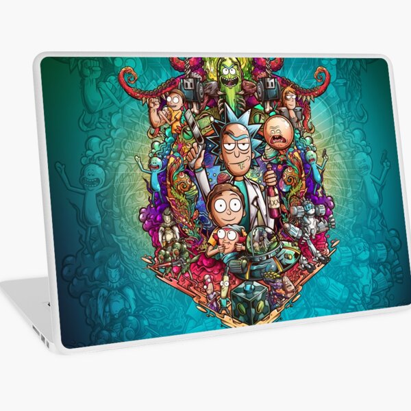 rick and morty macbook case