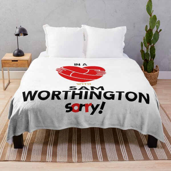 Artikelvorschau, In einer Beziehung mit Sam Worthington Tut mir leid entworfen und verkauft von Itsheartshop.