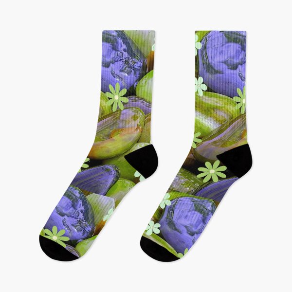 Item preview, Green rocks and flower pattels  designed and sold by Lessonsprint.