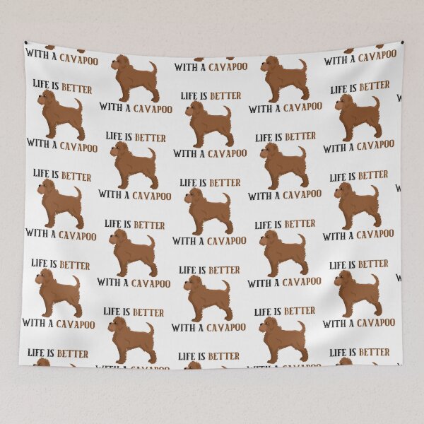 Item preview, Life is Better with a Cavapoo   designed and sold by TeeSpillstore.