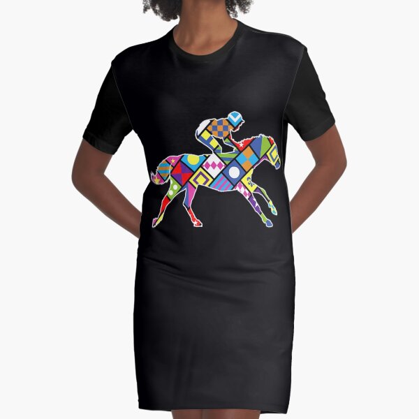 Vista previa del artículo con la obra «Lindas sedas de carreras de caballos de Kentucky», diseñado y vendido por FishedHerWishz.