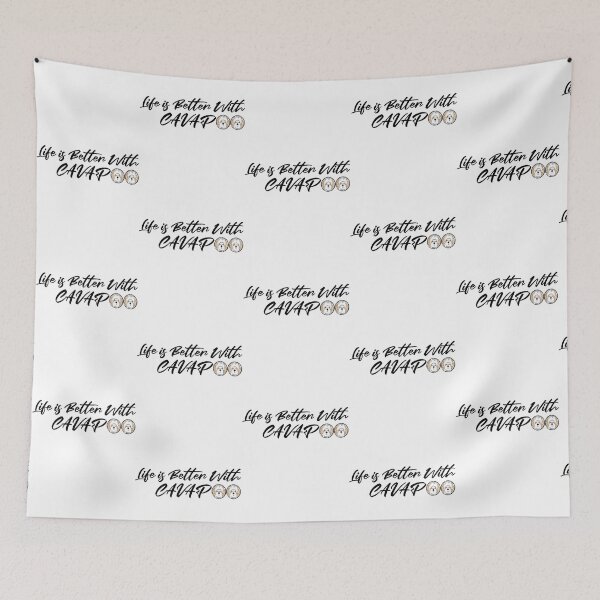 Item preview, Life is Better with a Cavapoo   designed and sold by TeeSpillstore.