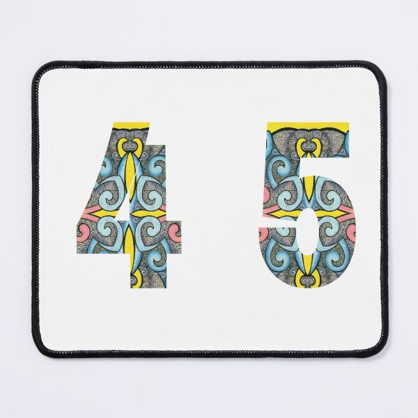 Item preview, FUNKY NUMBERS - Especially Designed for Letter Box Stickers - Original Maori Design designed and sold by KiwiAnniesArtNZ.