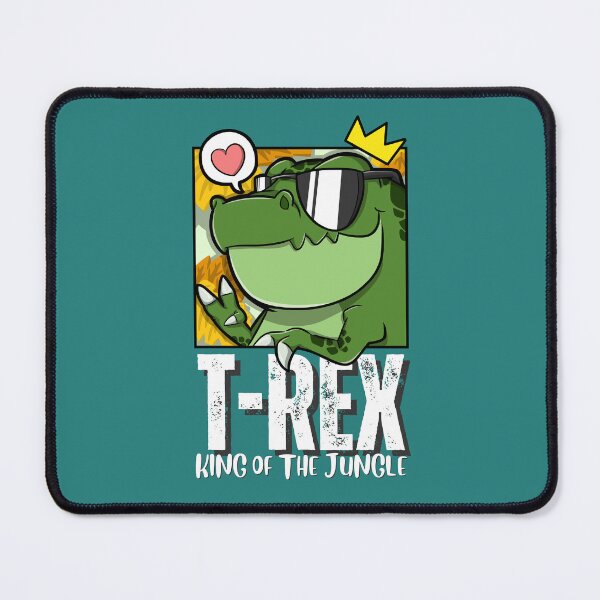 Item preview, T-Rex King Of The Jungle designed and sold by The magic Yellow bus.