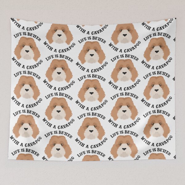 Item preview, Life is Better with a Cavapoo                            designed and sold by TeeSpillstore.