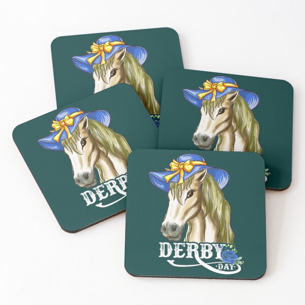 Item preview, Derby Day Horse Racing Derby Dress Hats And Horses designed and sold by FishedHerWishz.