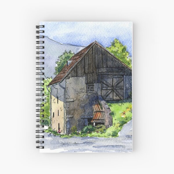 Treminis, small French village Spiral Notebook