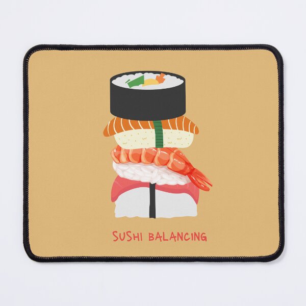 Item preview, Yoga Sushi Balancing designed and sold by timotimdesigns.