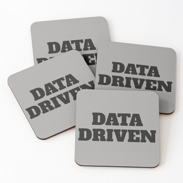 Item preview, Data Driven - Black Vold Text designed and sold by Chubuter.