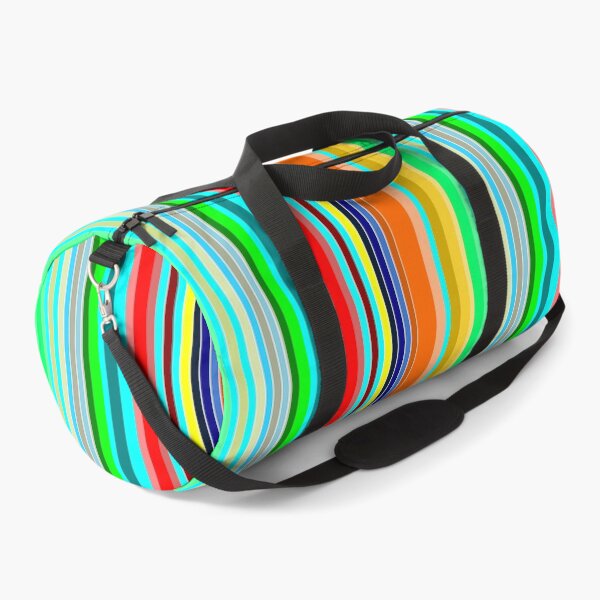 colorful stripes Duffle Bag