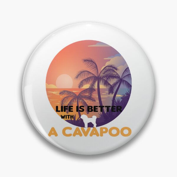 Item preview, Life is Better with a Cavapoo    designed and sold by TeeSpillstore.