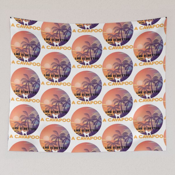 Item preview, Life is Better with a Cavapoo    designed and sold by TeeSpillstore.