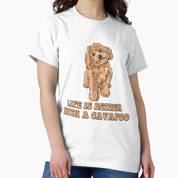 Item preview, Das Leben ist besser mit einem Cavapoo - Cockapoo Lover Dog designed and sold by TeeSpillstore.