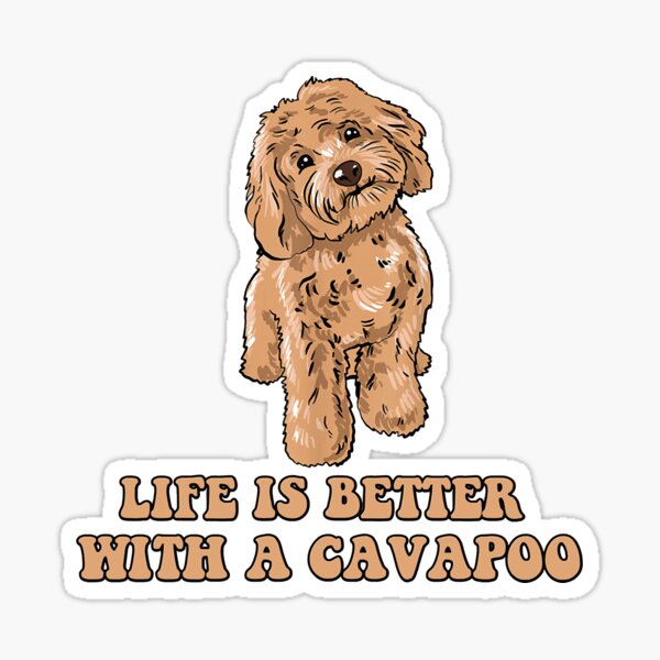 Item preview, Life Is Better With A Cavapoo - Cockapoo Lover Dog  designed and sold by TeeSpillstore.