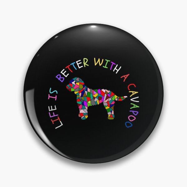 Item preview, Life is Better with a Cavapoo Colorful designed and sold by TeeSpillstore.
