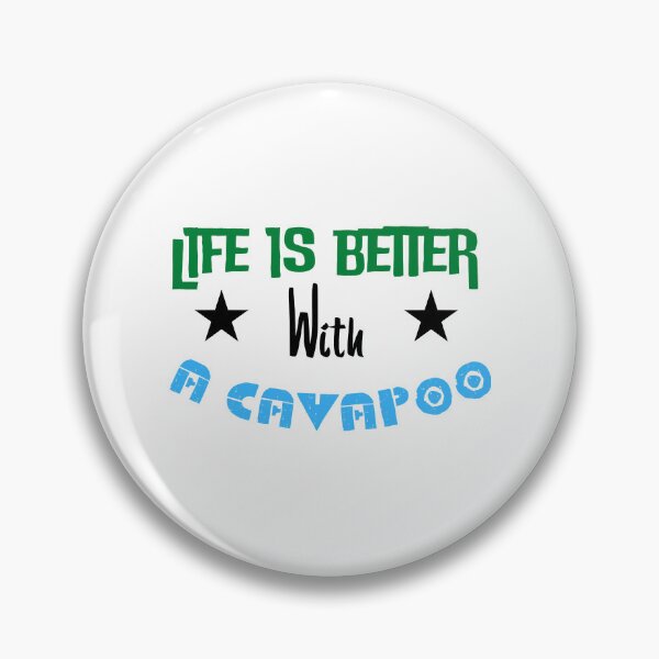 Item preview, Life is better with a cavapoo design   designed and sold by TeeSpillstore.