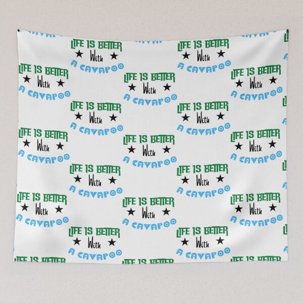 Item preview, Life is better with a cavapoo design   designed and sold by TeeSpillstore.