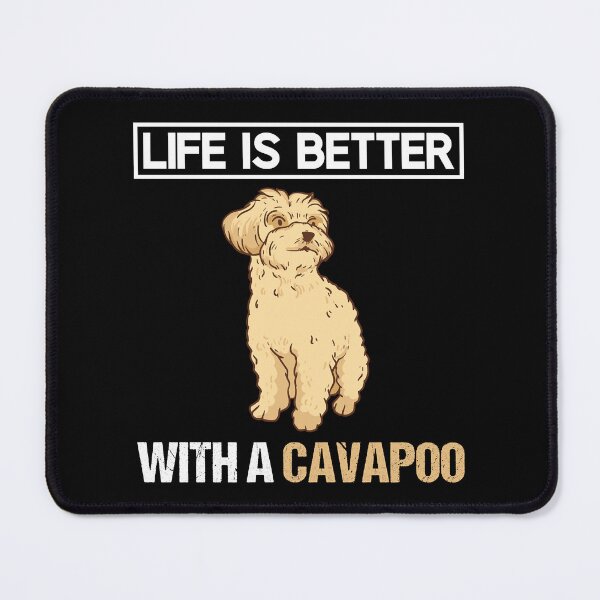 Item preview, life is better with a cavapoo Puppies Breed owner designed and sold by TeeSpillstore.
