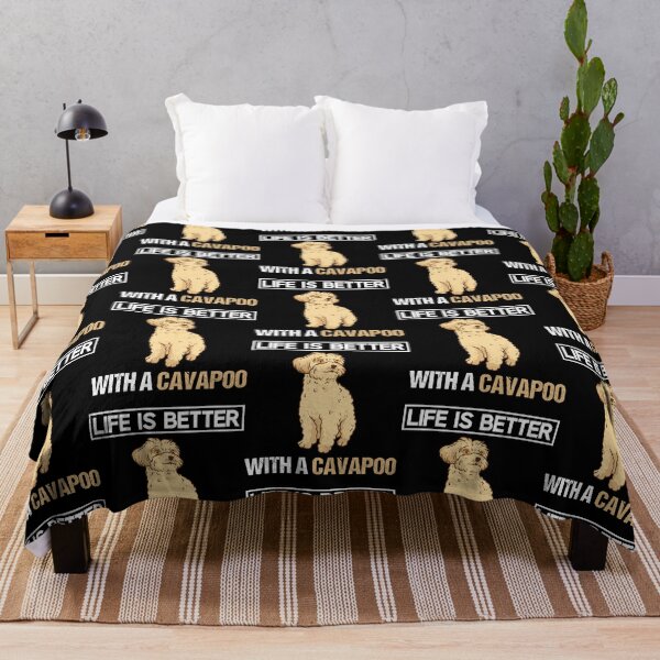 Item preview, life is better with a cavapoo Puppies Breed owner designed and sold by TeeSpillstore.