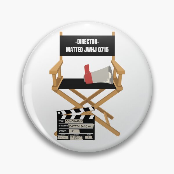 Item preview, Goncharov Director Chair, Clapboard and Megaphone designed and sold by Mhayra.