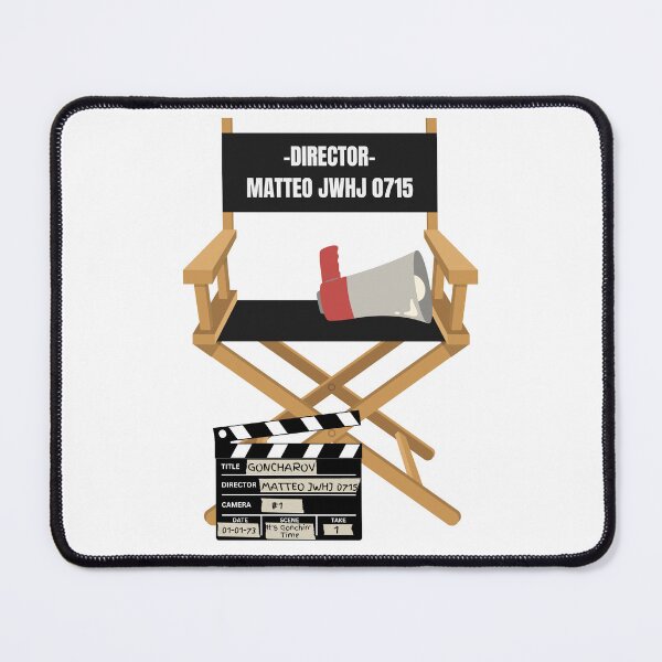 Item preview, Goncharov Director Chair, Clapboard and Megaphone designed and sold by Mhayra.