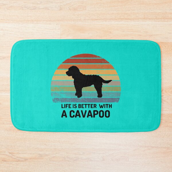 Item preview, Life is Better with a Cavapoo Retro sunset designed and sold by TeeSpillstore.