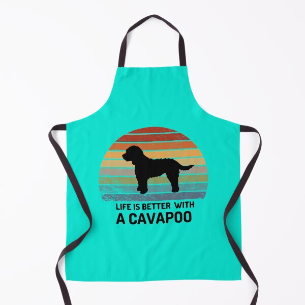Item preview, Life is Better with a Cavapoo Retro sunset designed and sold by TeeSpillstore.