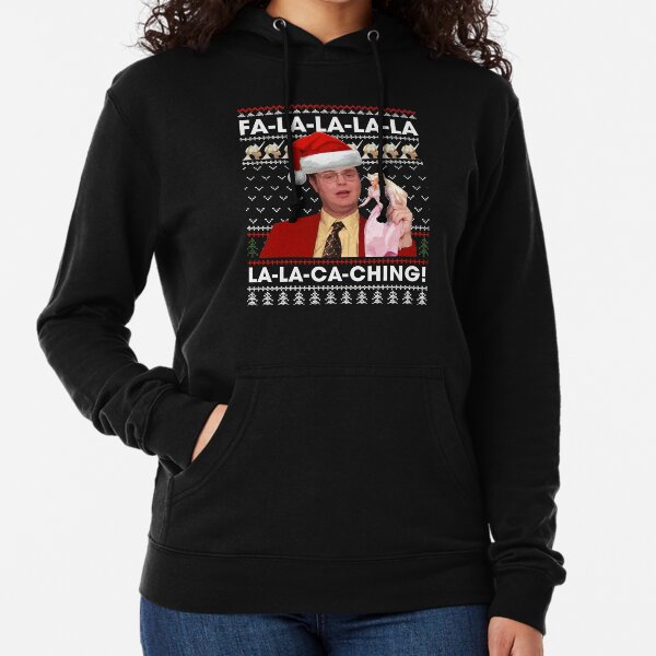 Artikel-Vorschau von FA La La La La La La-Ca-Ching Dwight Schrute Office Xmas Hässliche Weihnachten, designt und verkauft von PaeperStone.