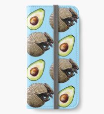 Avocado and Armadillo Pattern iPhone Wallet/Case/Skin