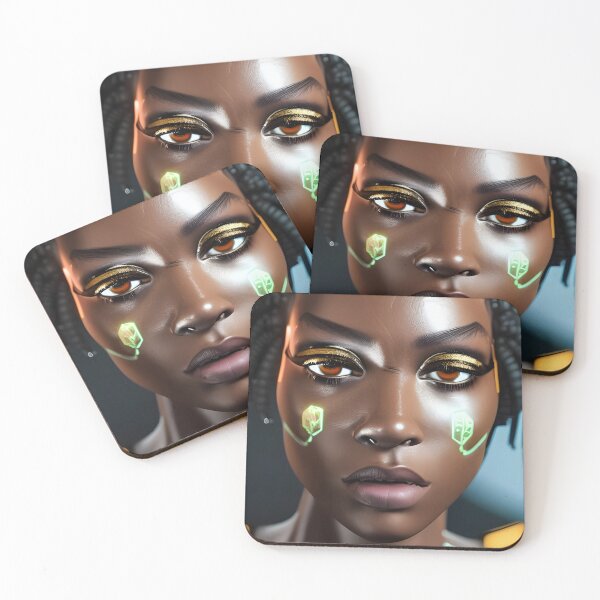 Item preview, Cyberpunk Hotties (3) - Beautiful Sci fi Women designed and sold by TheThirdEye.